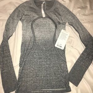 Lulu lemon gray run swiftly